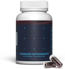 BLUEPRINT BRYAN JOHNSON ADVANCED ANTIOXIDANT VEGAN CAPSULES LUTEIN, LYCOPENE, VITAMINS K1 K2