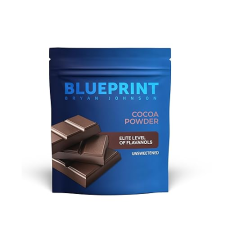 BLUEPRINT BRYAN JOHNSON UNSWEETENED NON-DAIRY COCOA POWDER PURE, LOW FAT, KETO FRIENDLY 12OZ