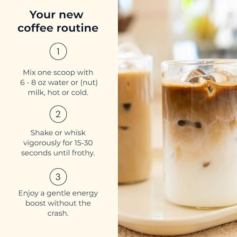 BLUEPRINT BRYAN JOHNSON SUPER SHROOM COFFEE BY BRYAN JOHNSON LION S MANE, REISHI, GABA 70MG CAFFEINE 30 SERVINGS