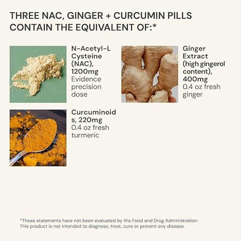 BLUEPRINT BRYAN JOHNSON NAC SUPPLEMENT - STRESS RELIEF, IMMUNITY, RESPIRATORY HEALTH, VEGAN, 30 SERV