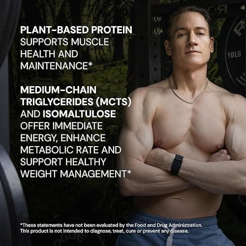BLUEPRINT BRYAN JOHNSON VEGAN PROTEIN MEAL REPLACEMENT 27G PLANT-BASED HEMP PROTEIN, BANANA FLAVOR, 15 SERVINGS