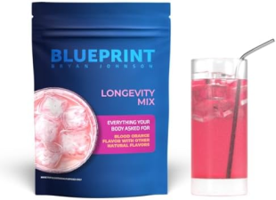 BLUEPRINT BRYAN JOHNSON LONGEVITY MIX - MUSCLE BUILDER RECOVERY WITH MAGNESIUM, CREATINE, 30 SERVING