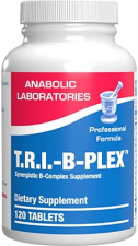 ANABOLIC LABORATORIES SUPER B COMPLEX METHYLATED TIME RELEASED BIOACTIVE B VITAMINS WITH CHOLINE FOR ENERGY NERVES