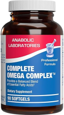ANABOLIC LABORATORIES FISH OIL OMEGA 3 6 9 SUPPLEMENT WITH EPA DHA GLA FOR BRAIN HEART HEALTH 90 DAY SUPPLY