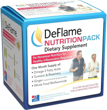 ANABOLIC LABORATORIES  DEFLAME TENDON LIGAMENT SUPPORT VITAMINS JOINT MOBILITY SUPPLEMENT FOR MEN WOMEN, 1 MONTH
