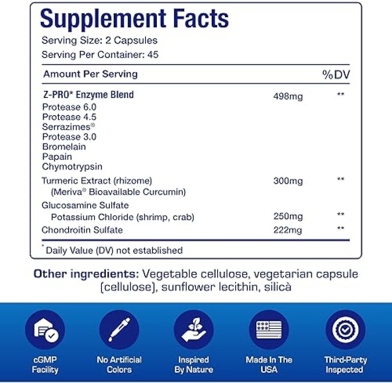 ANABOLIC LABORATORIES NUTRA DISC JOINT SUPPORT WITH MERIVA CURCUMIN, GLUCOSAMINE CHONDROITIN 90 SERVINGS