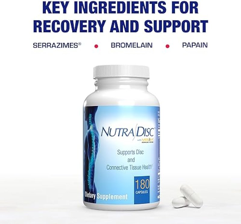 ANABOLIC LABORATORIES NUTRA DISC JOINT SUPPORT WITH MERIVA CURCUMIN, GLUCOSAMINE CHONDROITIN 90 SERVINGS