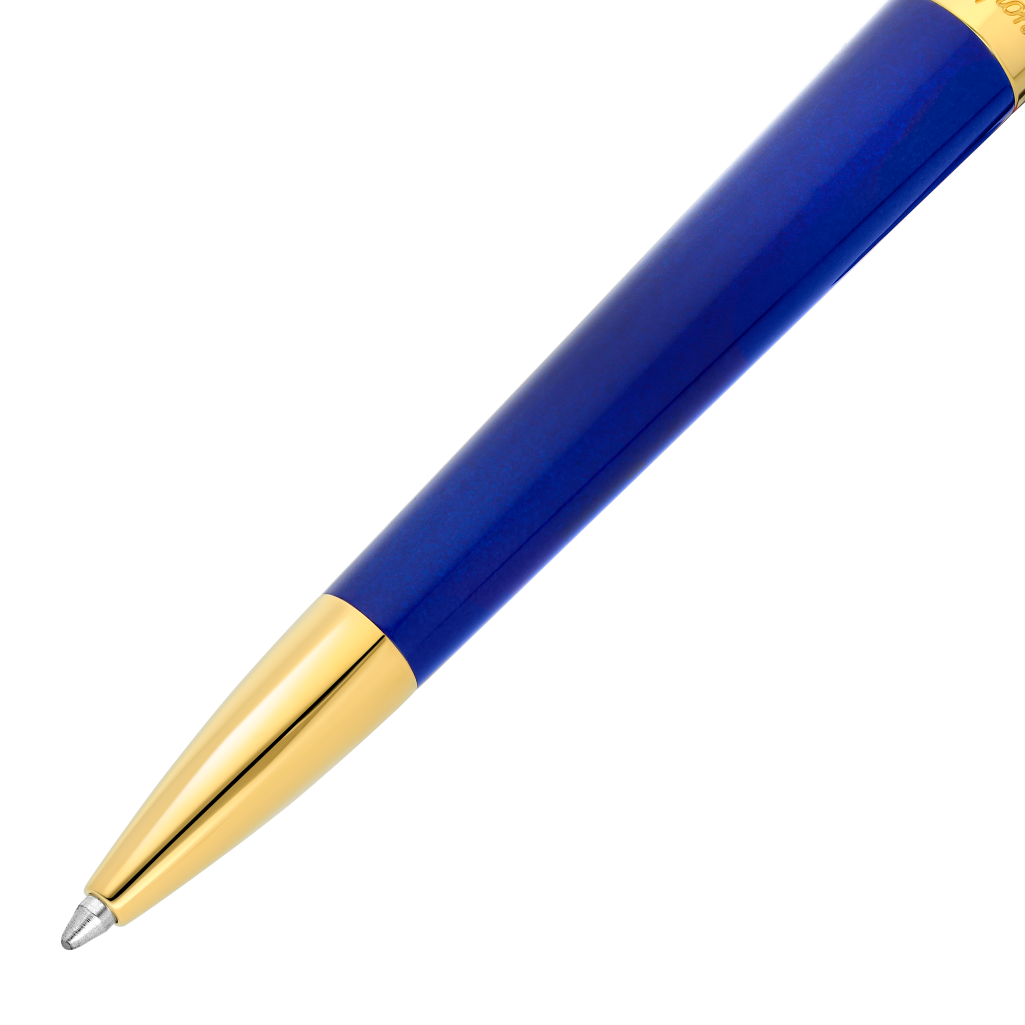 ST DUPONT LIBERTE BALLPOINT PEN INDIGO BLUE