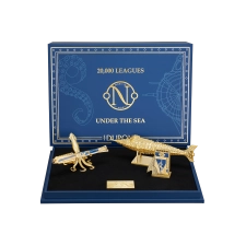 ST DUPONT SET PRESTIGE FIRE AND WRITING SET PRESTIGE FIRE AND WRITING 20'000 LEAGUES UNDER THE SEAS BLUE GULF STREAM