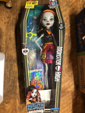MONSTER HIGH LARGE 28" SKELITA CALAVERAS DOLL GORE-GEOUS GHOUL MIB