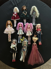 HUGE LOT 10 OOAK MONSTER HIGH REPAINTS FROM INTERNATIONAL ARTISTS MISSCERISEDOLL