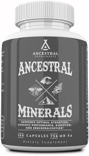 ANCESTRAL SUPPLEMENTS MINERALS ELECTROLYTES WITH MAGNESIUM, POTASSIUM 180 CAPSULES