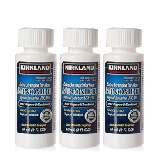KIRKLAND MEN S HAIR REGROWTH 5 MINOXIDIL TOPICAL SOLUTION, 3-MONTH SUPPLY 3 X 2 OZ