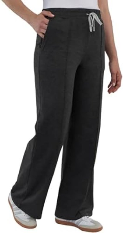KIRKLAND SIGNATURE WOMENS LIGHTWEIGHT MOISTURE-WICKING PINTUCK PANTS COMFORTABLE FIT