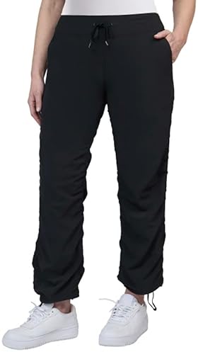 KIRKLAND SIGNATURE WOMENS STRETCH WOVEN ACTIVE PANTS COMFORTABLE DURABLE WORKOUT WEAR