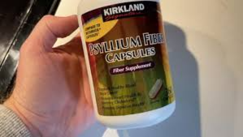 KIRKLAND SIGNATURE FIBER CAPSULES, 2 PACK 360 CAPSULES EACH FOR DIGESTIVE HEALTH SUPPORT