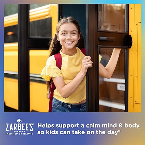 ZARBEES NATURALS CALM GUMMIES FOR KIDS 5 , MAGNESIUM CHAMOMILE, MELATONIN-FREE, 30CT