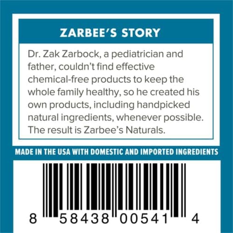 ZARBEES BABY SOOTHING CHEST RUB WITH EUCALYPTUS LAVENDER PETROLEUM-FREE, 1.5 OZ