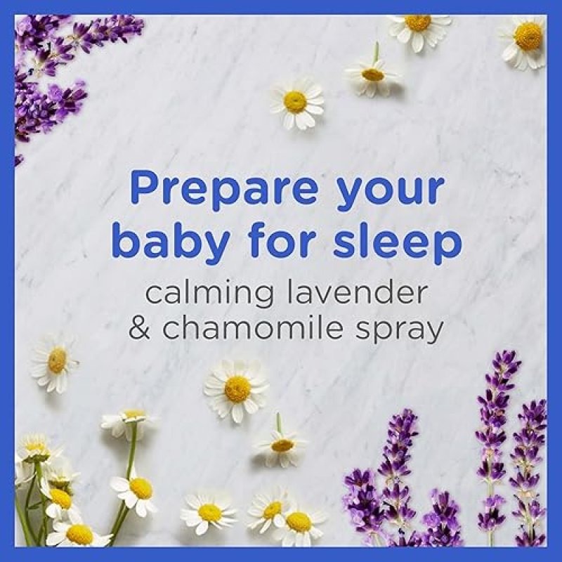 ZARBEES BABY SLEEP SPRAY WITH LAVENDER CHAMOMILE CALMING BEDTIME SPRAY, 2OZ BOTTLE