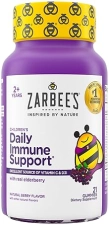 ZARBEES ELDERBERRY GUMMIES FOR KIDS WITH VITAMIN C ZINC IMMUNE SUPPORT, 21 COUNT