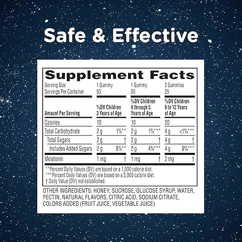 ZARBEES KIDS SLEEP GUMMIES WITH MELATONIN NATURAL STRAWBERRY, DRUG-FREE, AGES 3 , 60 COUNT