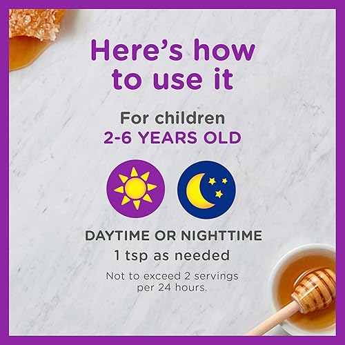 ZARBEES KIDS HONEY COUGH SYRUP IMMUNE SUPPORT DAY NIGHT PACK WITH ELDERBERRY ZINC