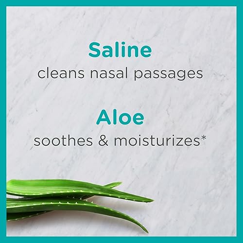ZARBEE S SOOTHING SALINE NASAL MIST WITH ALOE MOISTURIZES CLEARS NASAL PASSAGES, DRUG-FREE, 3 OZ