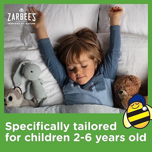 ZARBEES KIDS NIGHTTIME HONEY COUGH SYRUP WITH IVY LEAF CHAMOMILE, DRUG-FREE, 4 OZ