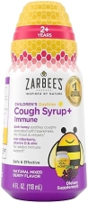 ZARBEES KIDS DAYTIME COUGH SYRUP WITH HONEY, ELDERBERRY, VITAMIN D ZINC, 4 OZ