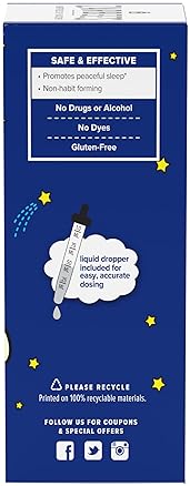 ZARBEE S KIDS MELATONIN LIQUID SLEEP SUPPLEMENT 1MG, NATURAL BERRY, NON-HABIT, 1 FL OZ