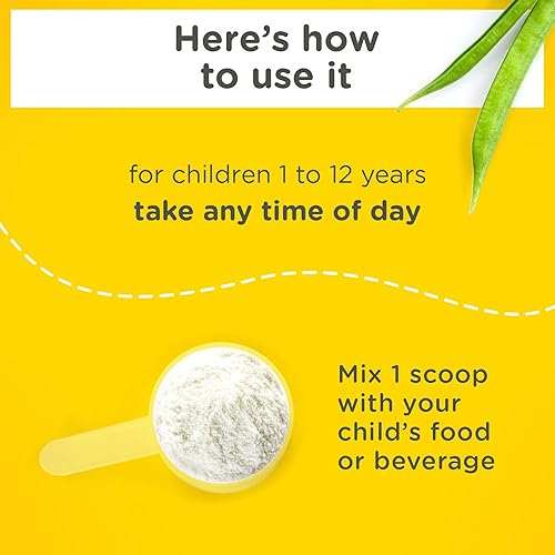ZARBEES SUGAR-FREE PREBIOTIC FIBER POWDER FOR KIDS TODDLERS, GLUTEN-FREE, 5.82 OZ