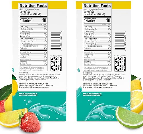 ZARBEES KIDS ELECTROLYTE DRINK, LOW SUGAR, PREBIOTICS ZINC, STRAWBERRY LEMONADE LIME, 12X5OZ