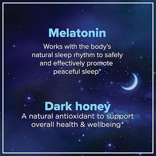 ZARBEES 3MG MELATONIN GUMMIES FOR SLEEP, NATURAL MIXED FRUIT, ADULTS 12 , 60 COUNT