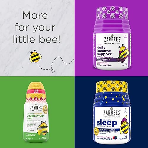 ZARBEES NATURALS CALM GUMMIES FOR KIDS 5 , MAGNESIUM CHAMOMILE, MELATONIN-FREE, 30 CT