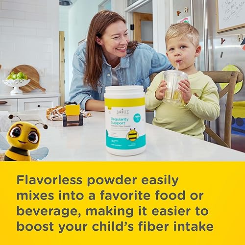 ZARBEES KIDS PREBIOTIC FIBER POWDER, SUGAR-FREE, GLUTEN-FREE, FLAVORLESS, 5.82 OZ, AGES 1-12
