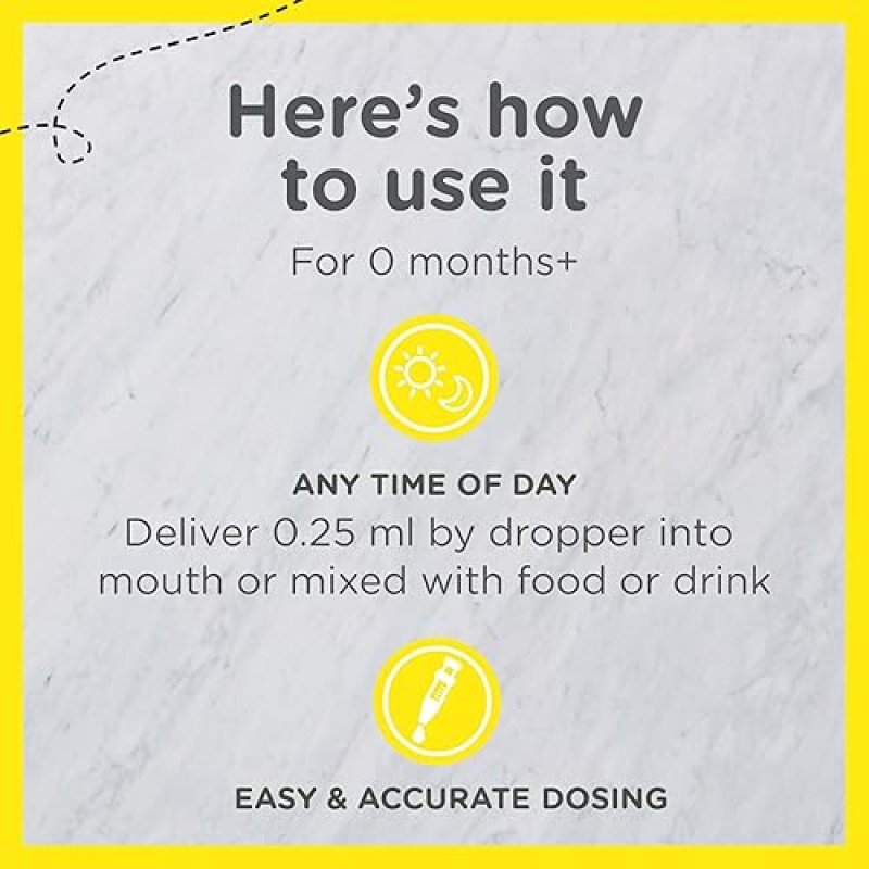 ZARBEES INFANT VITAMIN D DROPS 400IU 10MCG LIQUID SUPPLEMENT WITH DROPPER, 0.47 FL OZ