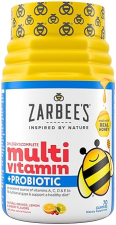 ZARBEES KIDS COMPLETE DAILY MULTIVITAMIN PROBIOTIC GUMMIES WITH VITAMINS A-E ZINC, 70 CT