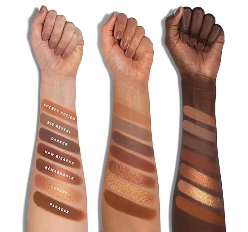 MORPHE 35O SUPERNATURAL GLOW PALETTE MATTE SHIMMER NEUTRAL EYESHADOWS FOR VERSATILE LOOKS