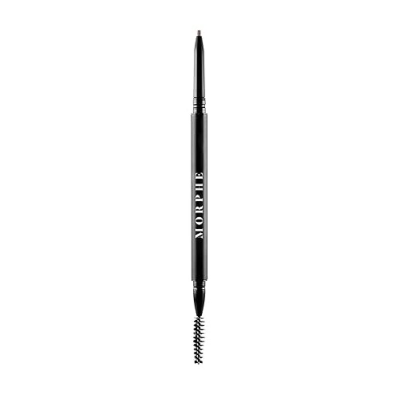 MORPHE MICRO DUAL EYEBROW PENCIL - RETRACTABLE, PRECISE, LONG-LASTING WAX - COLD BREW
