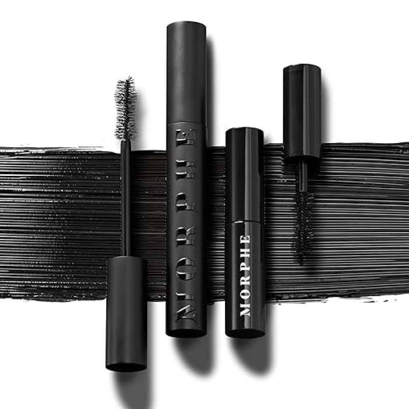 MORPHE MAKE IT BIG VOLUMIZING MASCARA BRUSH-TIP LIQUID LINER SET BOLD VOLUME PRECISION