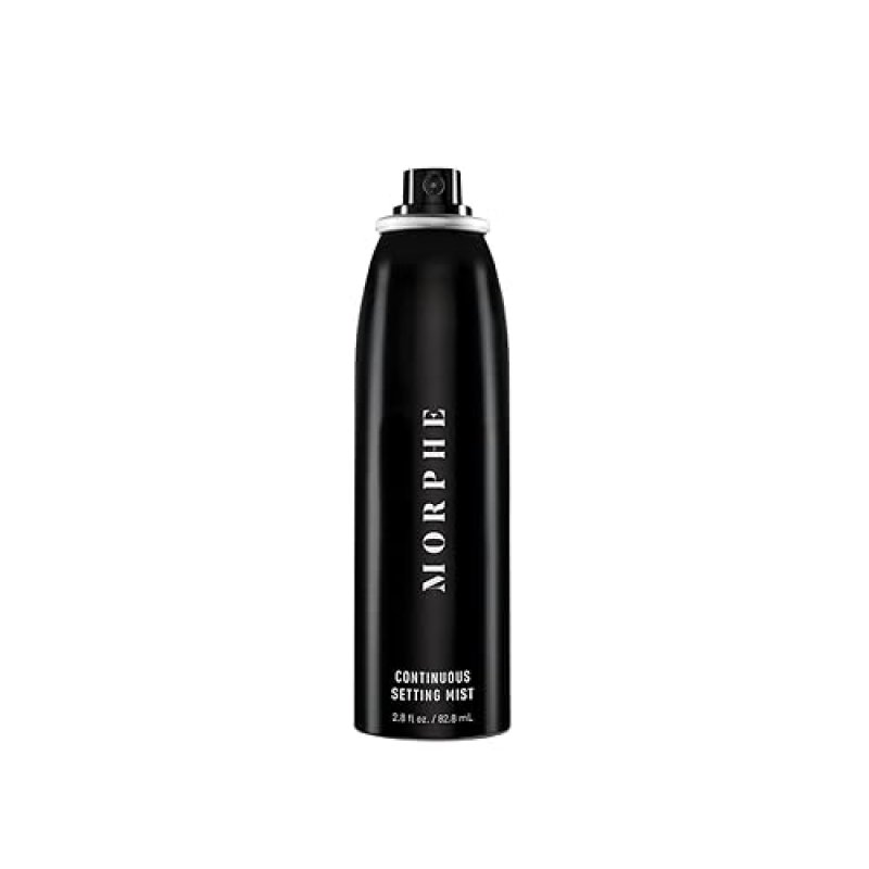 MORPHE CONTINUOUS SETTING MIST 2.8 OZ MICRO-FINE SPRAY FOR LONG-LASTING NATURAL FINISH