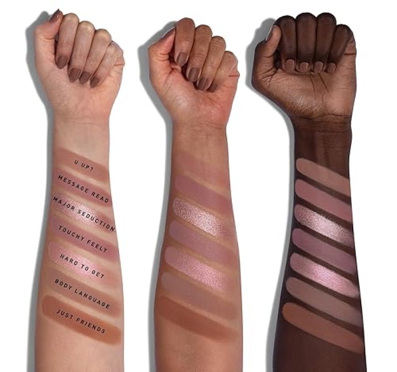 MORPHE 35XO NATURAL FLIRT PALETTE 35 MATTE SHIMMER SHADES FOR VERSATILE EVERYDAY LOOKS
