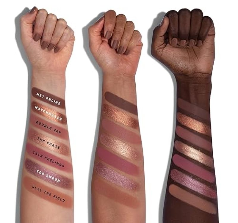 MORPHE 35XO NATURAL FLIRT PALETTE 35 MATTE SHIMMER SHADES FOR VERSATILE EVERYDAY LOOKS