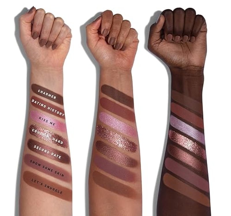 MORPHE 35XO NATURAL FLIRT PALETTE 35 MATTE SHIMMER SHADES FOR VERSATILE EVERYDAY LOOKS