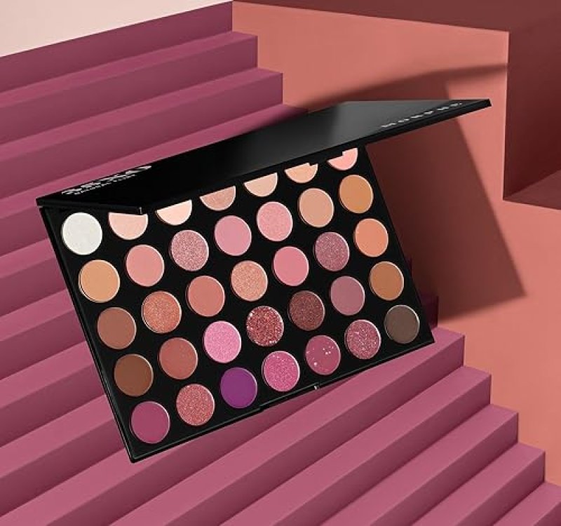 MORPHE 35XO NATURAL FLIRT PALETTE 35 MATTE SHIMMER SHADES FOR VERSATILE EVERYDAY LOOKS