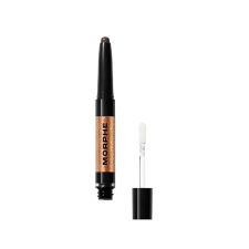 MORPHE MIXED SIGNALS DUAL-ENDED EYESHADOW STICK CREAM PIGMENT CHROME FLAKES, 0.96 OZ
