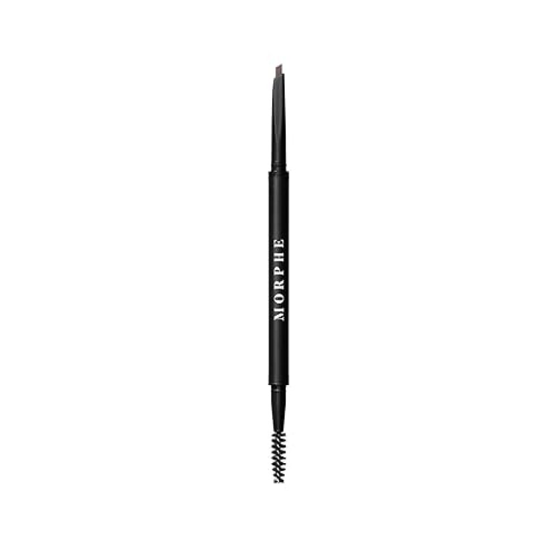 MORPHE DEFINER DUAL-ENDED BROW PENCIL SPOOLIE - PRECISION SLANTED TIP, CHOCOLATTE MOUSSE