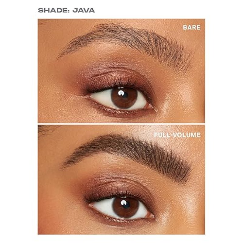 MORPHE BROW TEASE VOLUMIZING EYEBROW GEL MOUSSE WITH BAMBOO FIBERS COFFEE OIL JAVA 0.16OZ