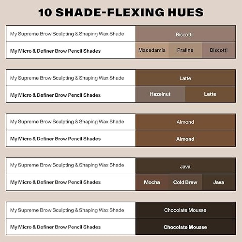 MORPHE DEFINER DUAL-ENDED ALMOND BROW PENCIL WITH SLANTED TIP SPOOLIE SMOOTH, PRECISE