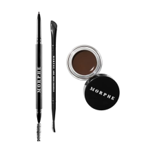 MORPHE HIGH ARCHIEVER BROW KIT MICRO PENCIL, TINTED WAX 3-IN-1 BRUSH, JAVA 3 COUNT